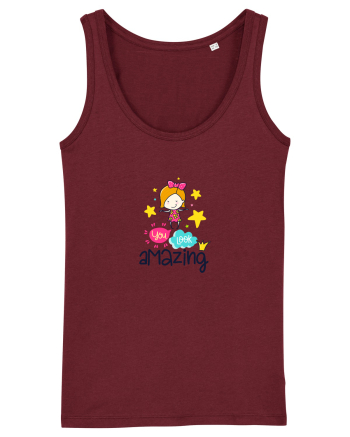 You look Amazing Burgundy
