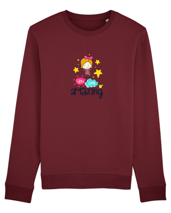 You look Amazing Burgundy