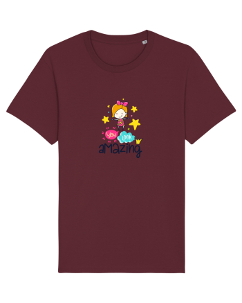 You look Amazing Burgundy