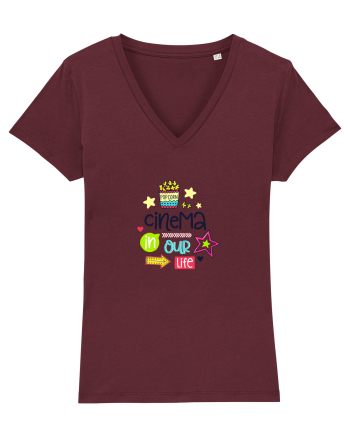 Cinema in our Life Burgundy