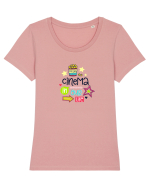 Cinema in our Life Tricou mânecă scurtă guler larg fitted Damă Expresser