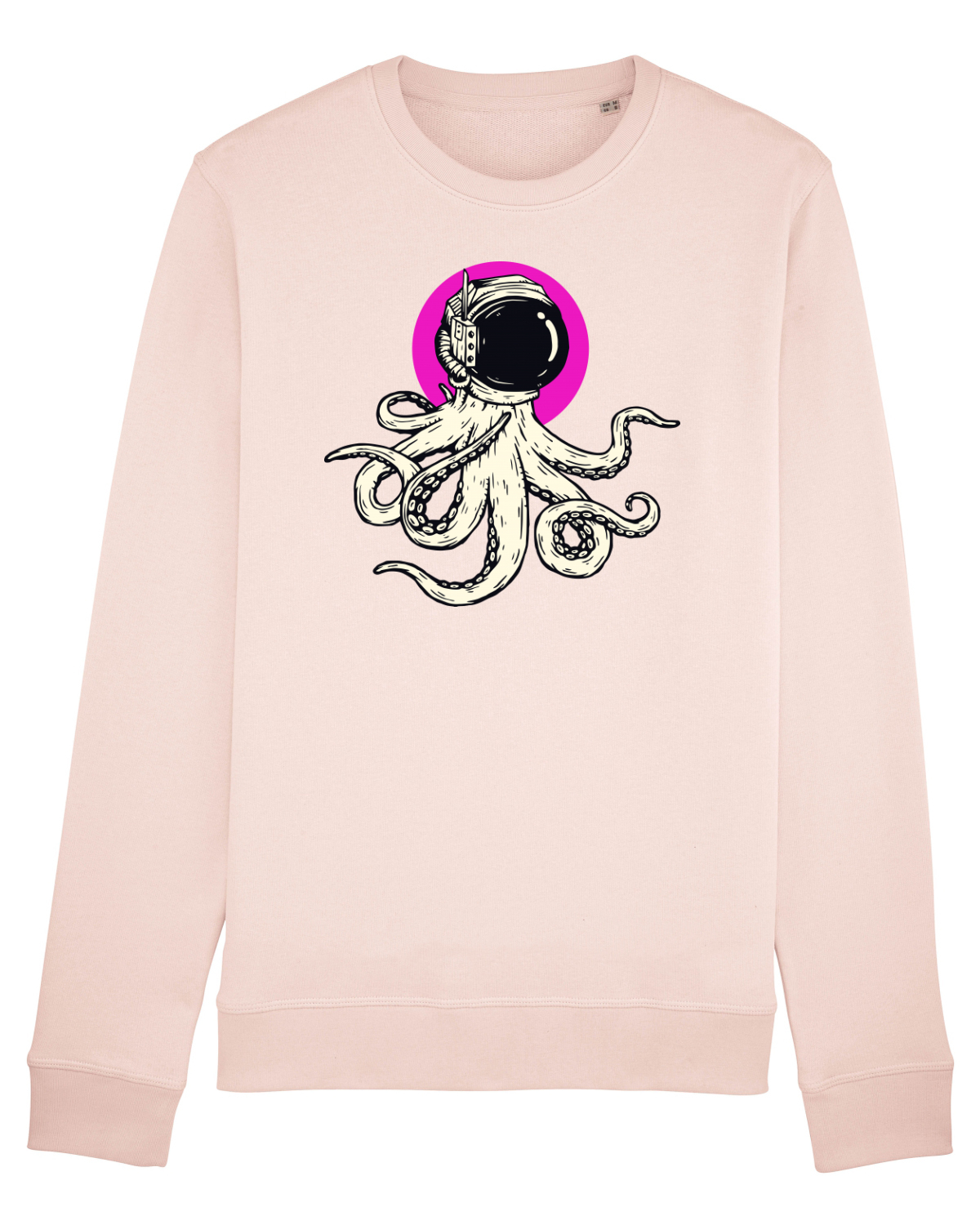 Bluză mânecă lungă Unisex Rise Candy Pink