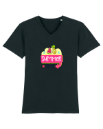 Summer Time Tricou mânecă scurtă guler V Bărbat Presenter