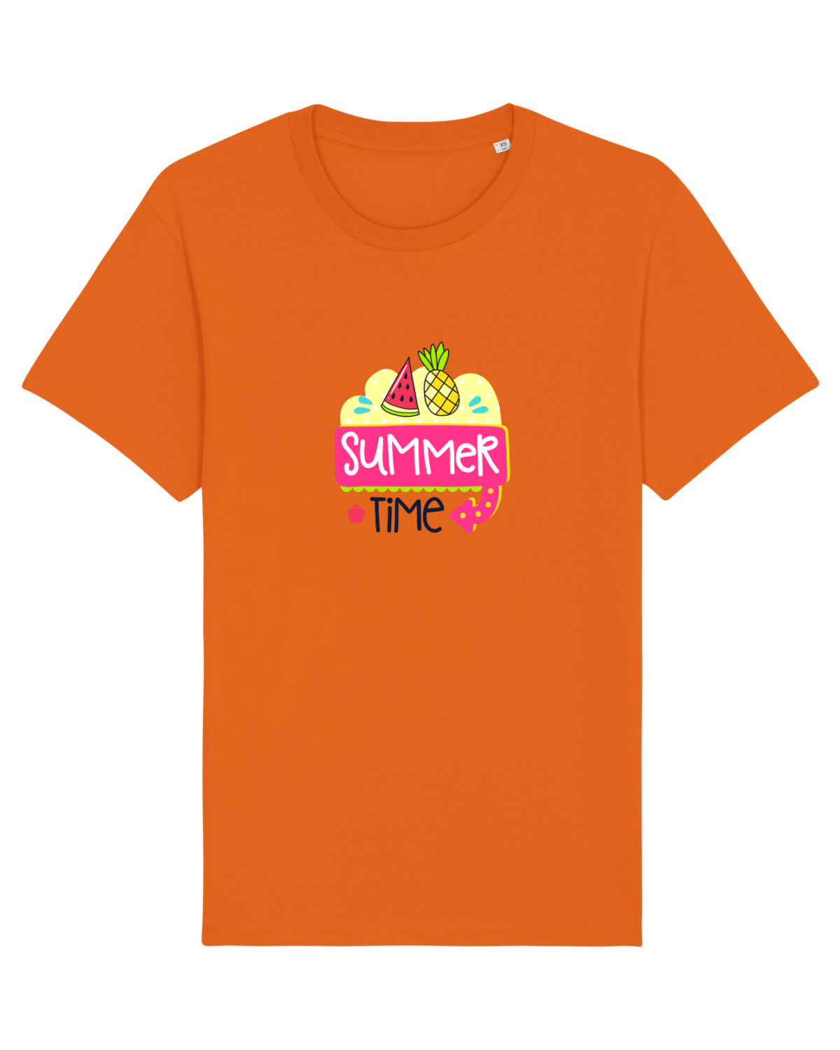 Tricou mânecă scurtă Unisex Rocker Bright Orange