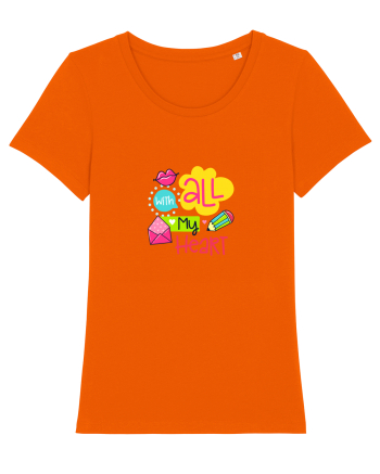 All my Heart Bright Orange