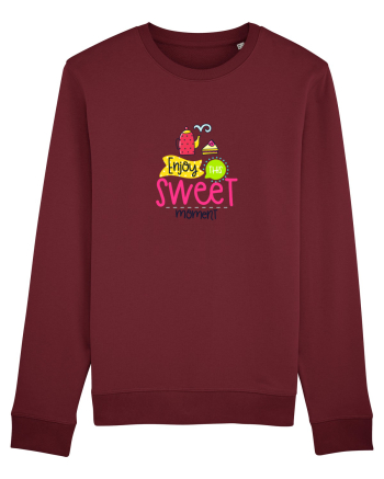 Enjoy this Sweet Moment Burgundy