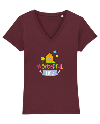 Wonderful Life Burgundy