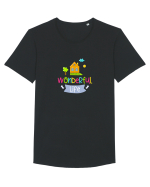 Wonderful Life Tricou mânecă scurtă guler larg Bărbat Skater