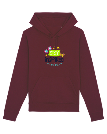 Stay Inspired Burgundy