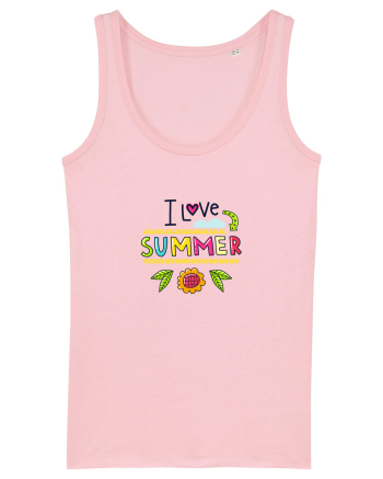 I love Summer Cotton Pink
