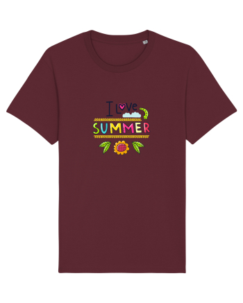 I love Summer Burgundy