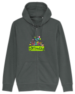 Happy Birthday Hanorac cu fermoar Unisex Connector