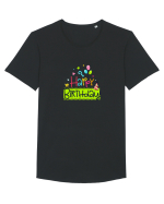 Happy Birthday Tricou mânecă scurtă guler larg Bărbat Skater