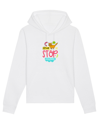 Never Stop Exploring White