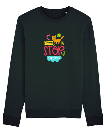 Never Stop Exploring Black