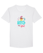 Thank You Tricou mânecă scurtă guler larg Bărbat Skater