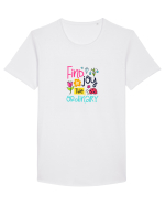 Find the Joy Tricou mânecă scurtă guler larg Bărbat Skater