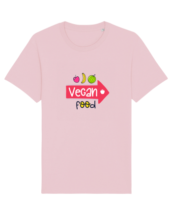 Vegan Food Cotton Pink