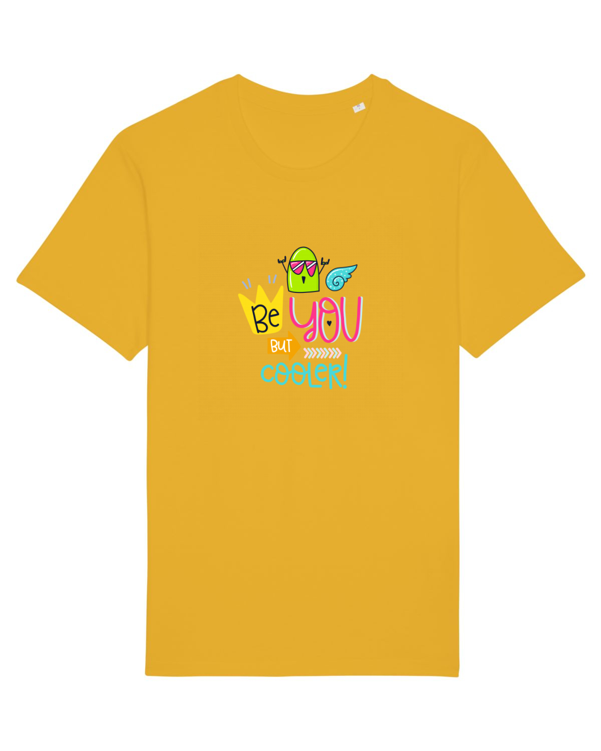 Tricou mânecă scurtă Unisex Rocker Spectra Yellow