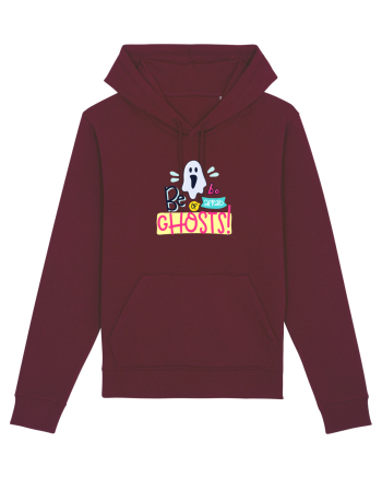 Be Afraid of Ghosts Burgundy