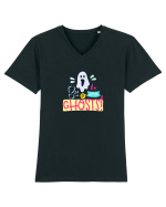 Be Afraid of Ghosts Tricou mânecă scurtă guler V Bărbat Presenter
