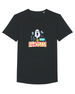 Be Afraid of Ghosts Tricou mânecă scurtă guler larg Bărbat Skater