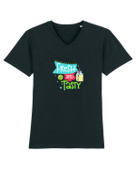 Fresh and Tasty Tricou mânecă scurtă guler V Bărbat Presenter