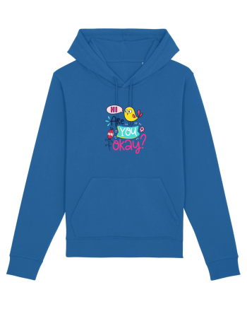 Hi are you Okay? Royal Blue