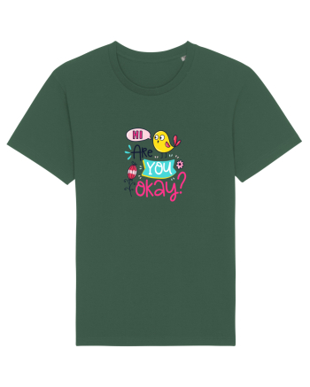 Hi are you Okay? Bottle Green