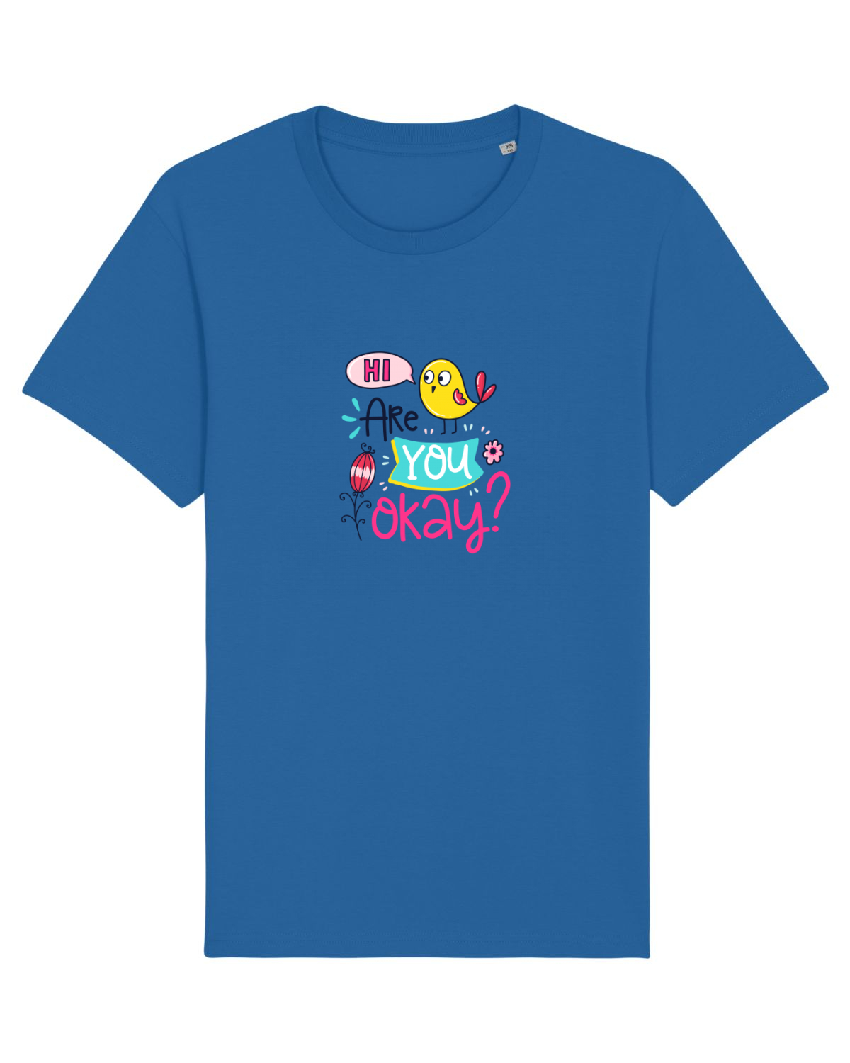 Tricou mânecă scurtă Unisex Rocker Royal Blue
