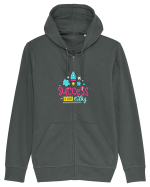 Success is not Easy Hanorac cu fermoar Unisex Connector