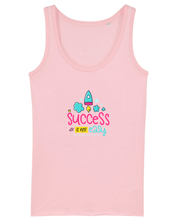 Success is not Easy Cotton Pink