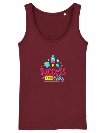 Success is not Easy Burgundy