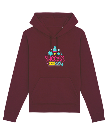 Success is not Easy Burgundy
