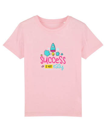 Success is not Easy Cotton Pink