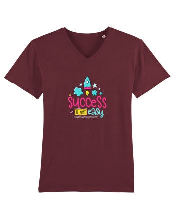 Success is not Easy Burgundy
