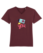 For You Tricou mânecă scurtă guler V Bărbat Presenter