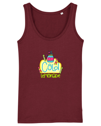 Cold Lemonade Burgundy