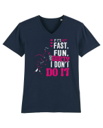 If its not fast fun dirty Tricou mânecă scurtă guler V Bărbat Presenter