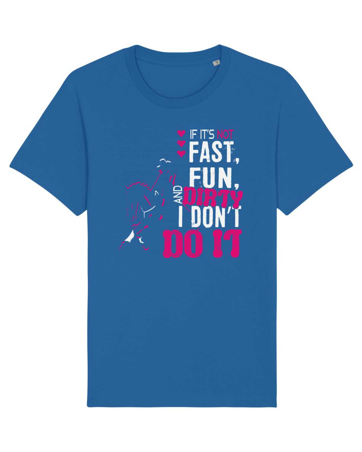 Tricou mânecă scurtă Unisex Rocker Royal Blue