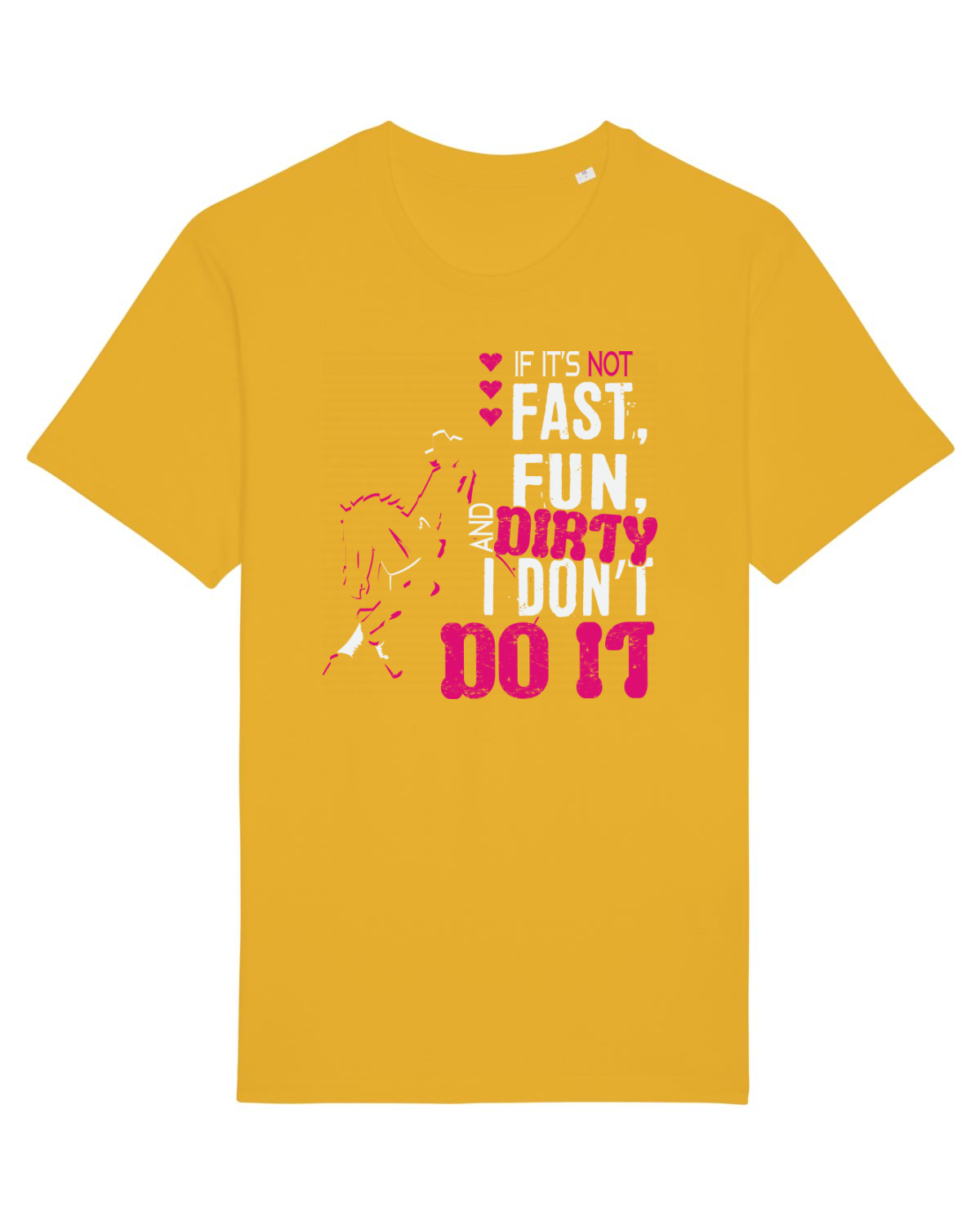 Tricou mânecă scurtă Unisex Rocker Spectra Yellow