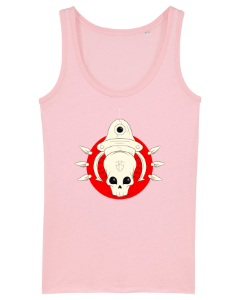 Craniu Rosu Cartoon Cotton Pink