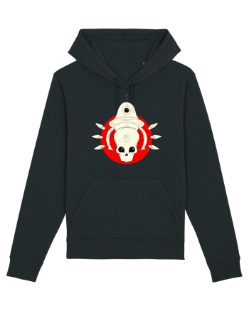 Craniu Rosu Cartoon Black
