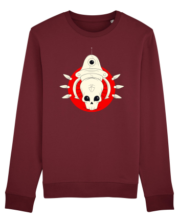 Craniu Rosu Cartoon Burgundy