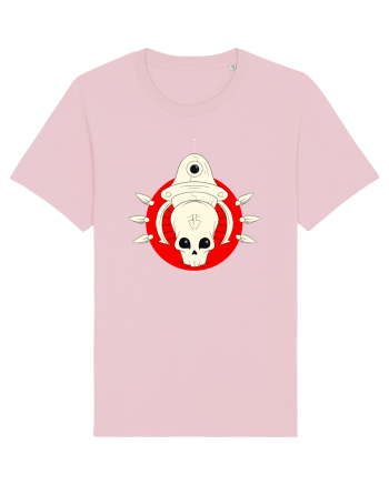 Craniu Rosu Cartoon Cotton Pink