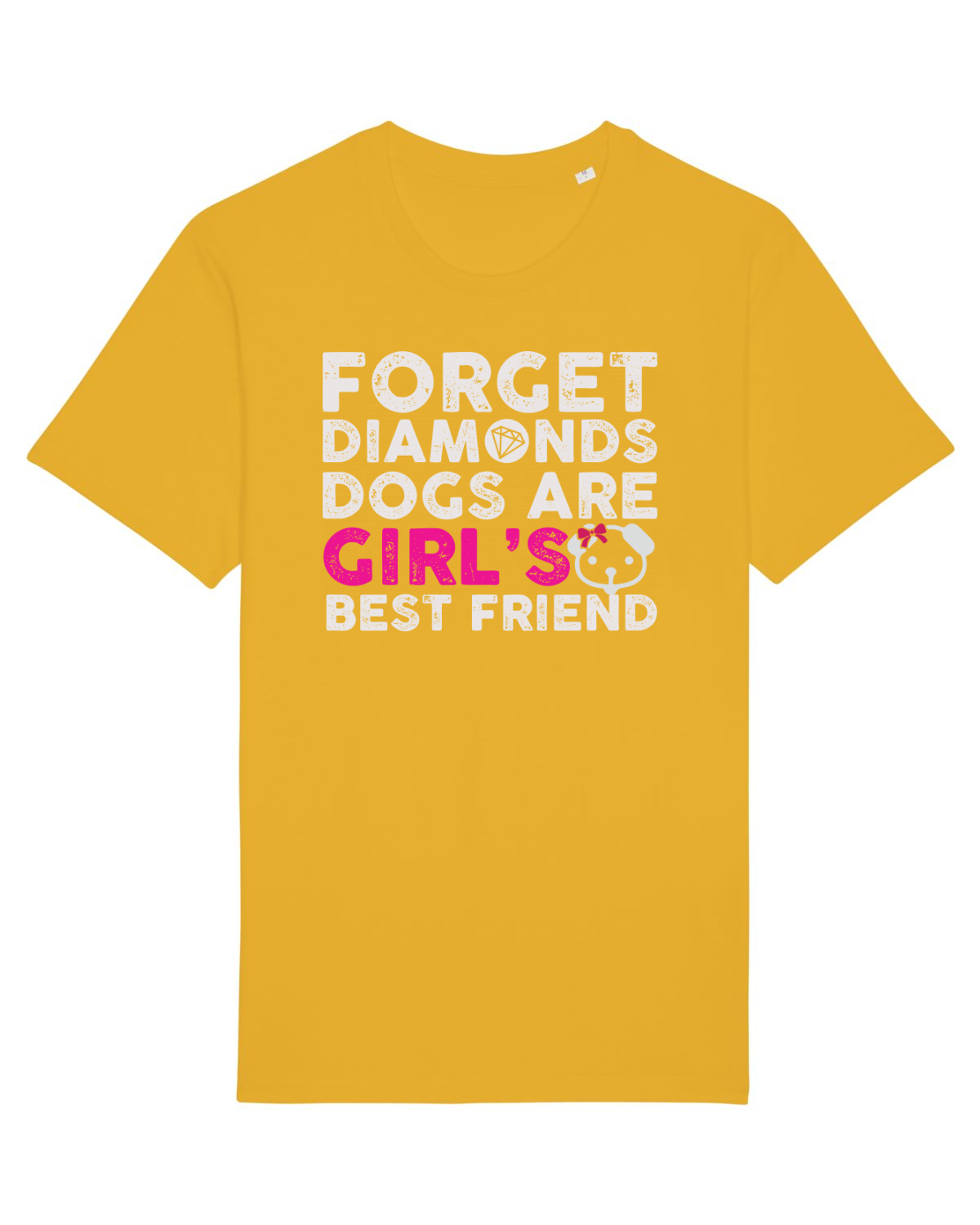 Tricou mânecă scurtă Unisex Rocker Spectra Yellow