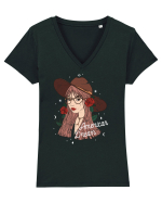 American Dream Tricou mânecă scurtă guler V Damă Evoker