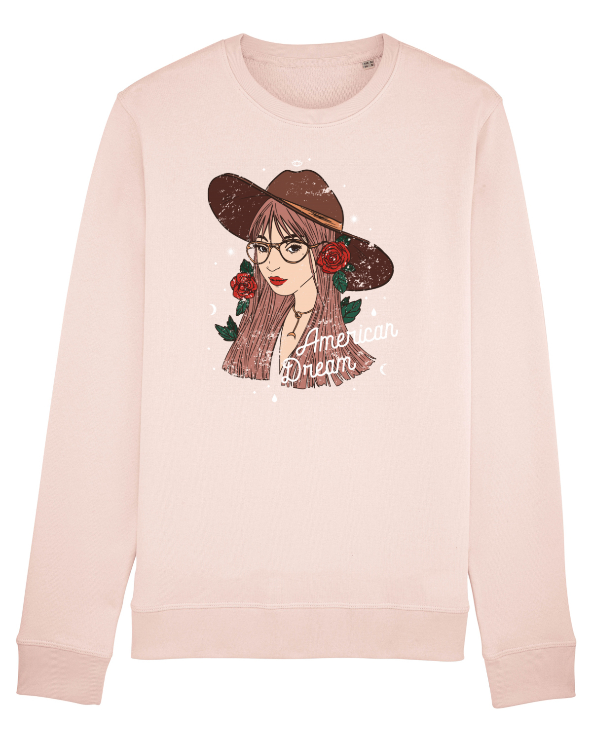 Bluză mânecă lungă Unisex Rise Candy Pink