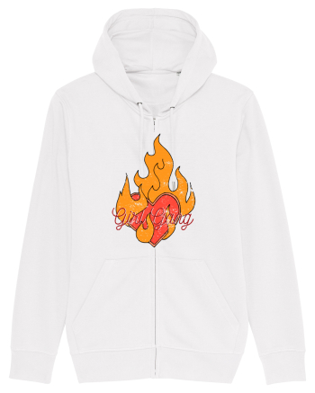 Girl Gang Fire White
