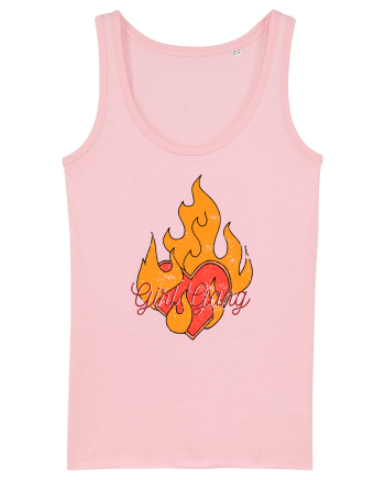 Girl Gang Fire Cotton Pink